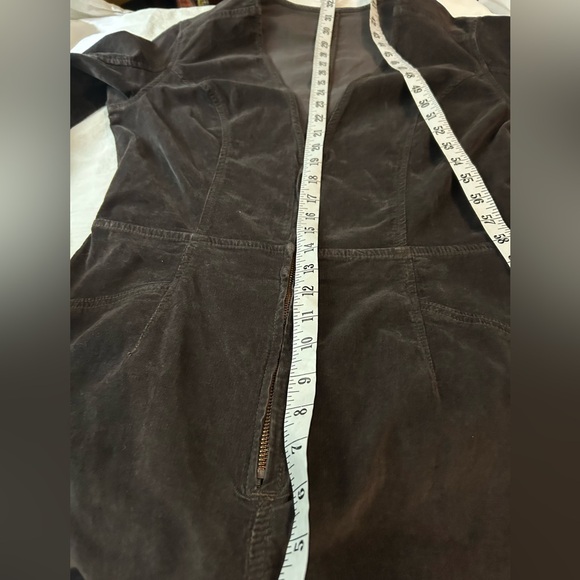 FREE PEOPLE WE THE FREE Jovi Corduroy‎ Jumpsuit Brown L - Picture 13 of 16